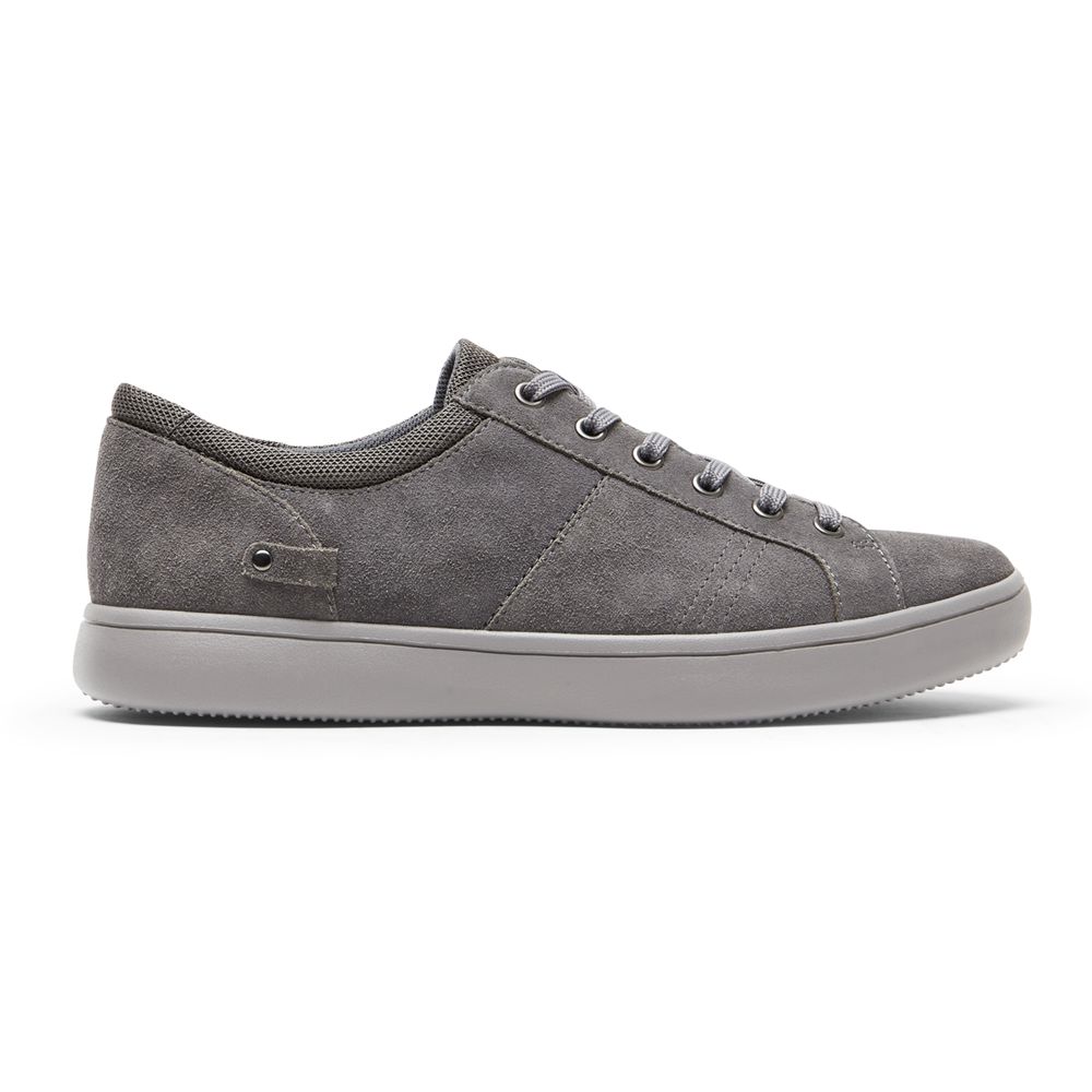 Sapatilhas Rockport Colle Tie Homem - Cinzentas Escuro ( 651-BKDSTV )